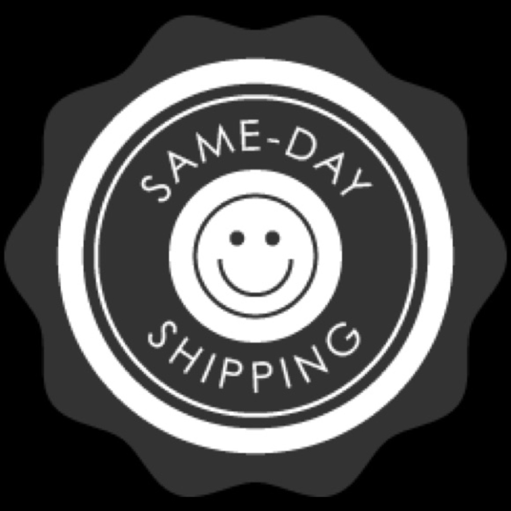 Same day shipping mon-sat
